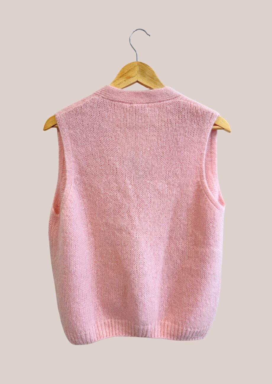 Gillet Gwendoline Femme senior sans manches, vue de dos - forESTIME