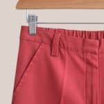 Zoom pantalon Pauline idéal pour femme senior. Coloris framboise - forESTIME