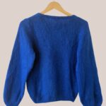 Pull senior Pascaline bleu intense manches longues - forESTIME