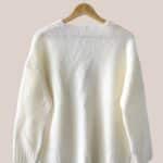 Pull senior femme, Gaelle manches longues vue de dos - forESTIME