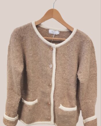 Gilet Grazia beige