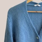 Gilet femme senior Gloria bleu, manches longues zoomer - forESTIME