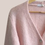Gilet femme senior Gloria rose poudré, manches longues zoomer - forESTIME