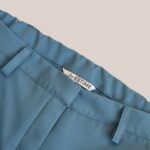 Pantalon bleu gros zoom - forESTIME