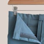 Pantalon de coloris bleu gris pour femme senior - forESTIME