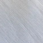 chemisier charlotte en pur coton tissu raye blanc bleu pour personnes agee, zoomé