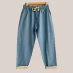 pantalon pour seniors en bleu modèle palma