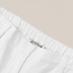 Pantalon coton blanc Pauline pour femme senior - forESTIME