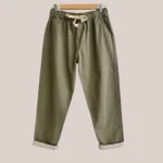pantalon pour seniors en kaki clair modèle palma