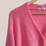 Gilet femme senior Gloria rose bonbon, manches longues zoomer - forESTIME
