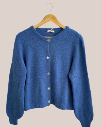 Cardigan, bleu jean foncé Gayane - forESTIME