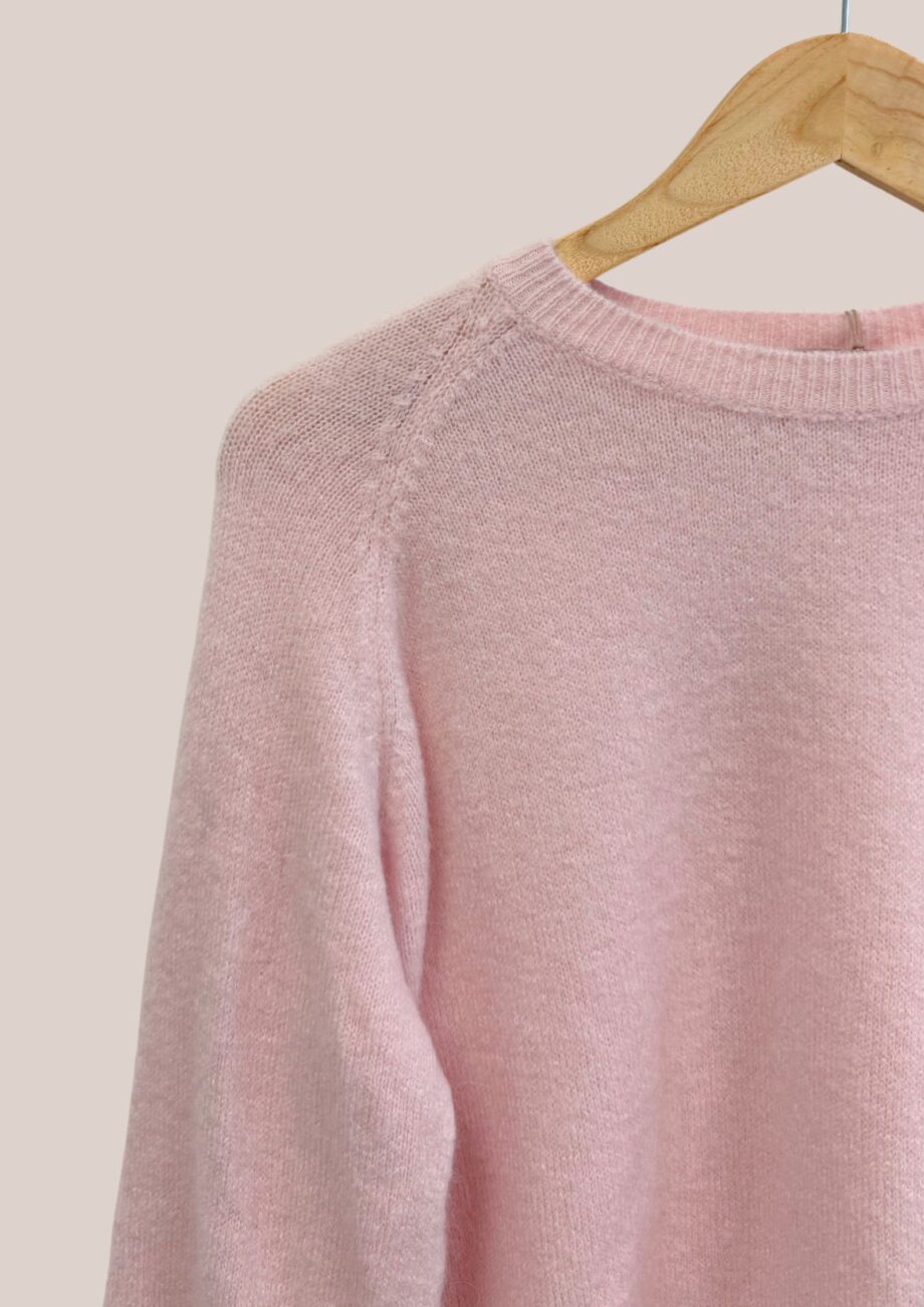 Pull Adélie rose poudré femme senior - forESTIME