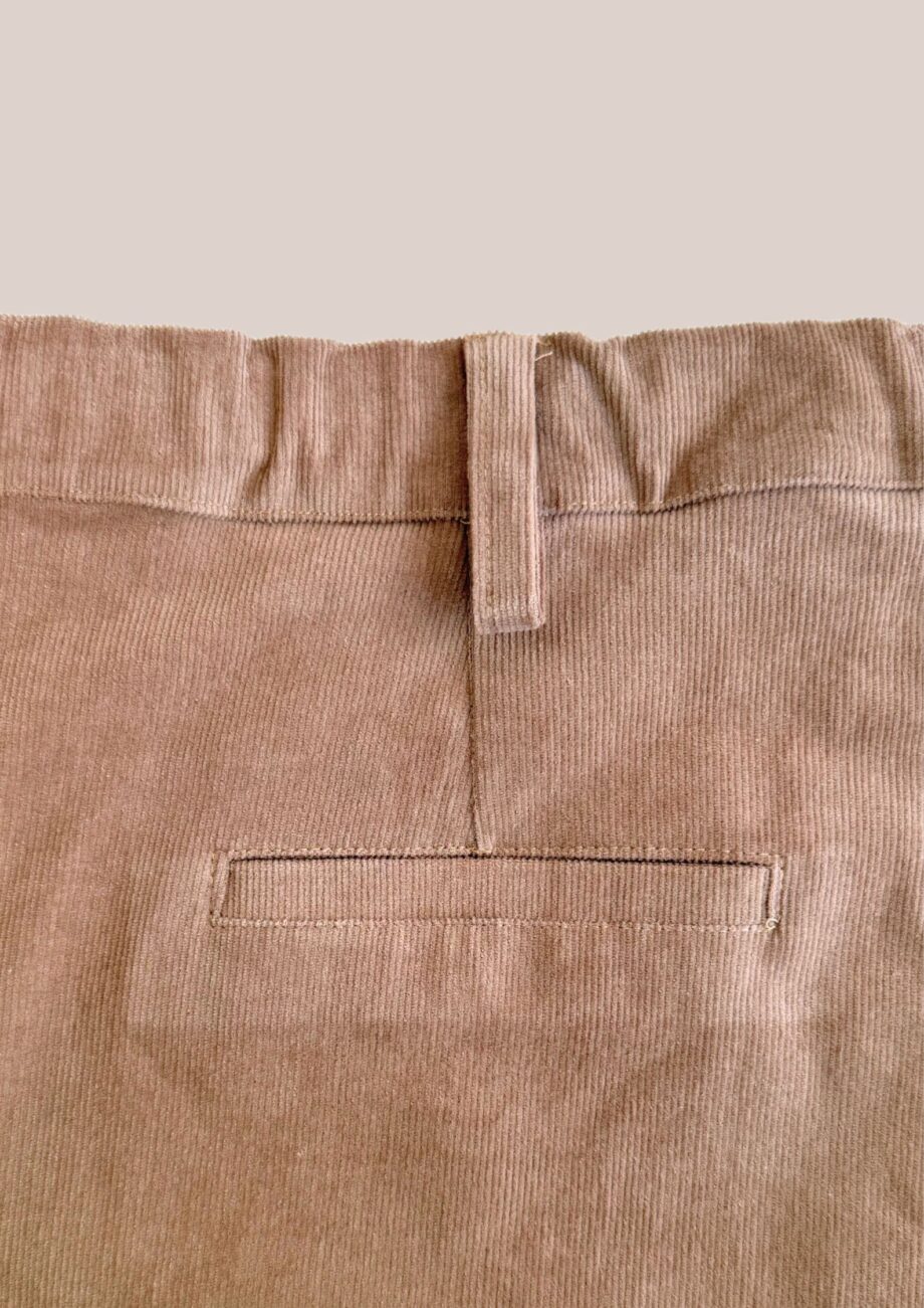 Pauline beige vue de dos ( poches arrières ) - forESTIME