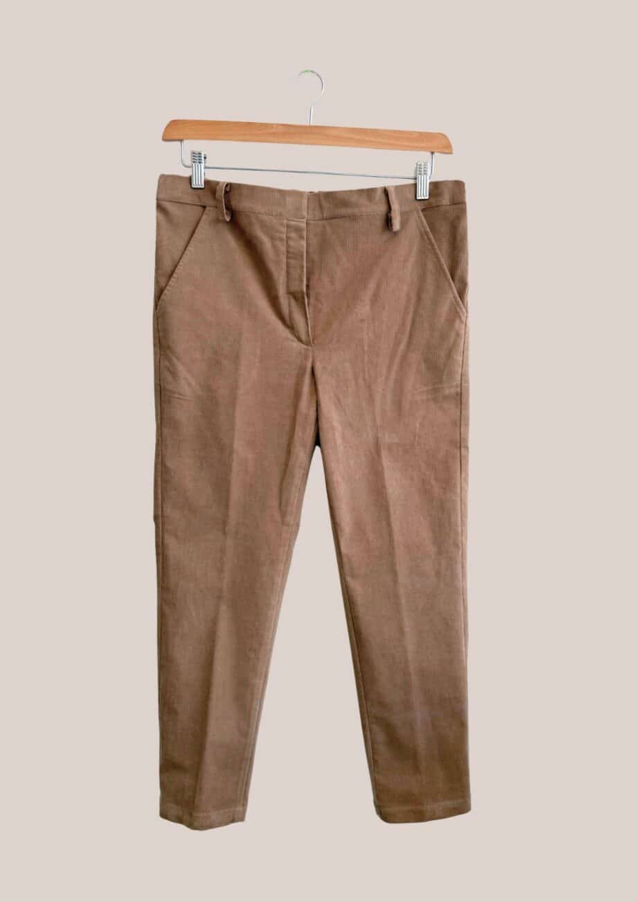 Pauline velours beige -forESTIME