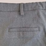 Pantalon Pauline gris laine pour femme senior poche - forESTIME
