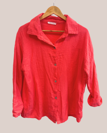 Chemise Cassandre corail