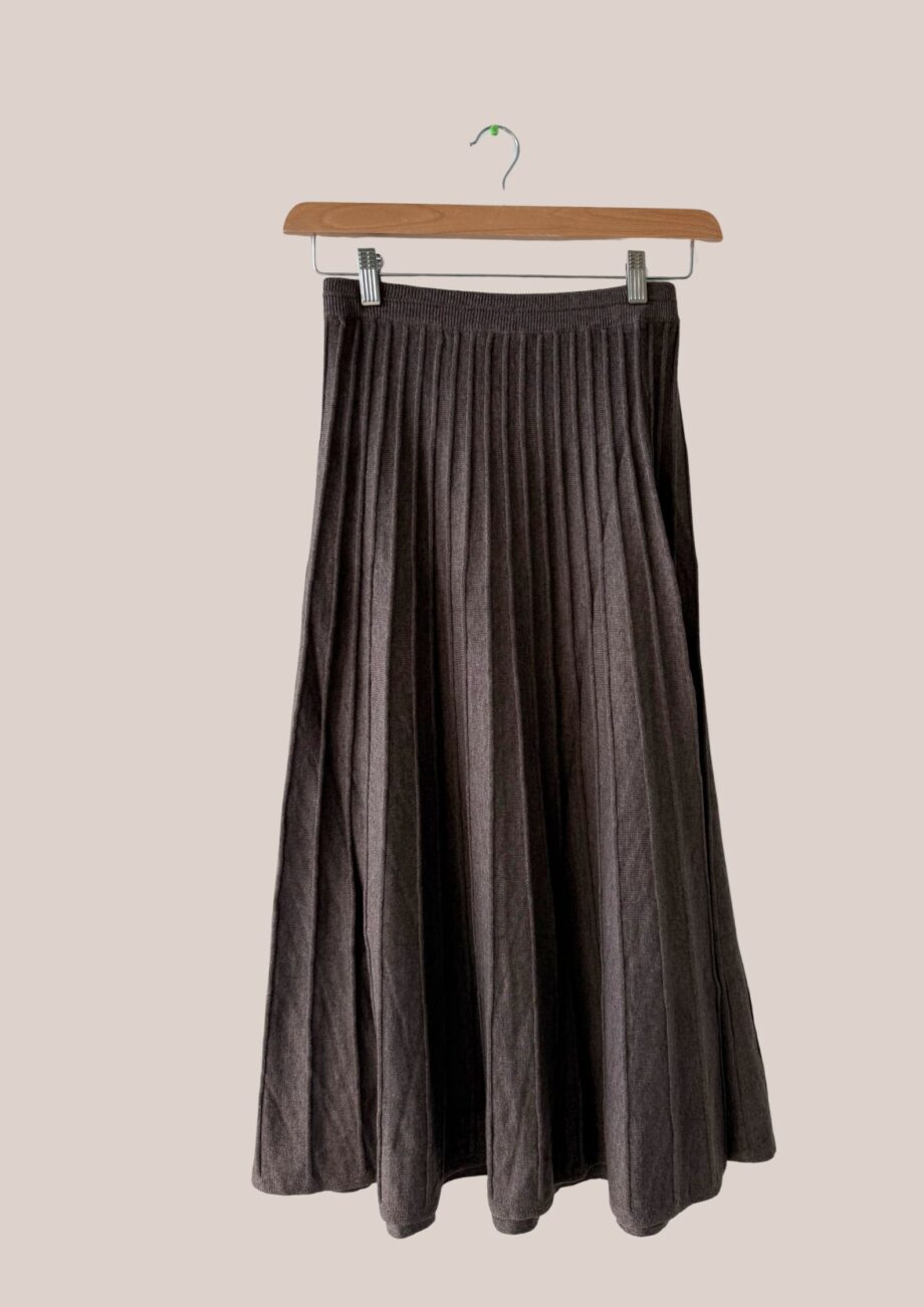 Jupe Jackie Taupe femme senior - forESTIME