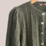 pull longues manches Gary de coloris Vert kaki pour femme senior - forESTIME