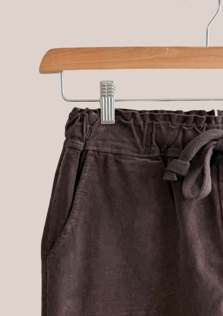 Pantalon Femme senior Pam, de coloris chocolat - forESTIME