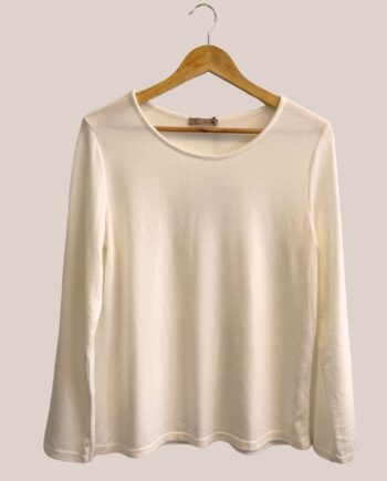 tee-shirt manches longues beige - forESTIME