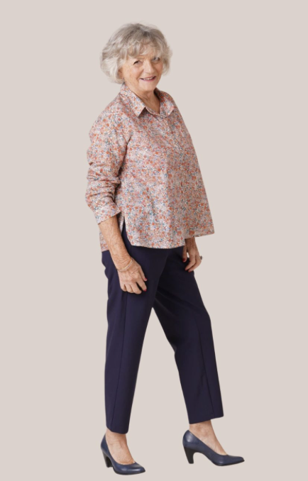 Silhouette chemiser et pantalon pour femme senior - forESTIME
