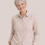Chemisier Charlotte imprimé fleurs pastel - forESTIME