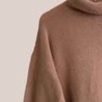 Pull Paule de colorie camel, zoom - forESTIME