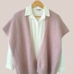 Gilet Gary rose grisé pour femme seniors. Gilet sans manches - forESTIME