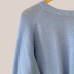 Pull Alice bleu ciel manches longues - femme senior - forESTIME