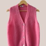 Gilet sans manches rose femme senior Gwendoline - forESTIME