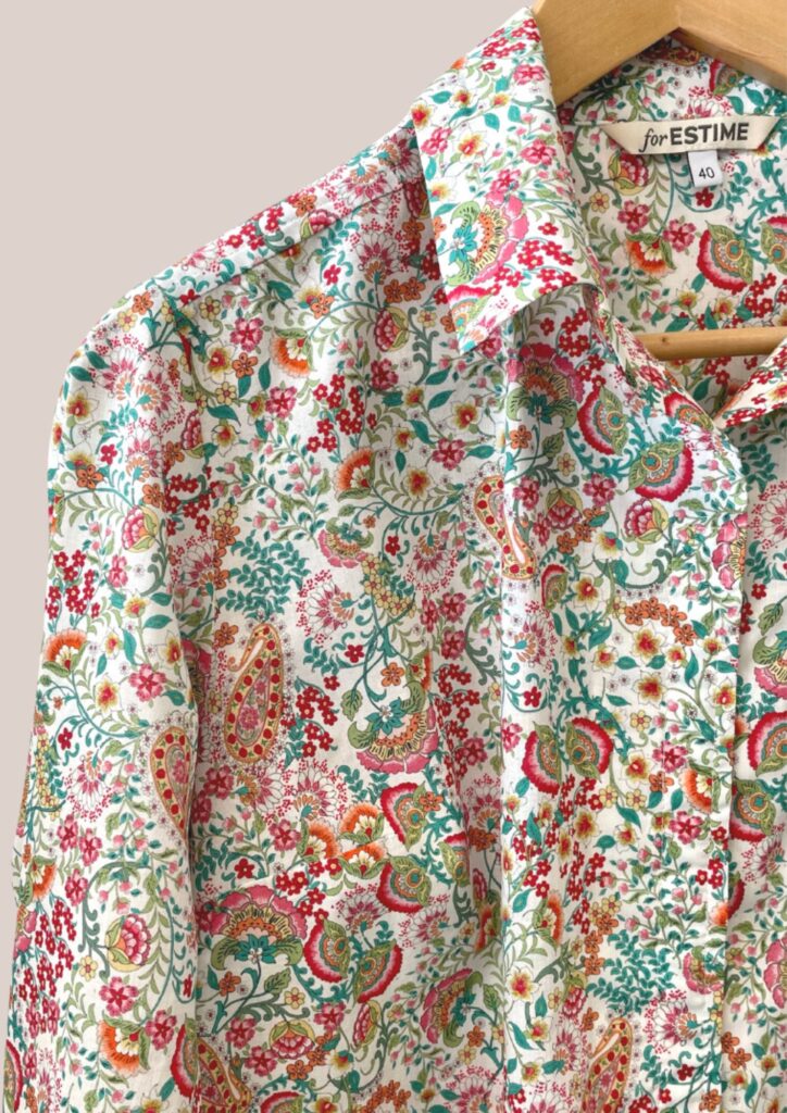 chemise habillage facile femme senior fermeture aimantée - forESTIME