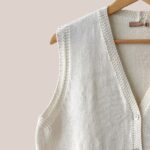 Gilet Gatia sans manches femme senior coloris écru