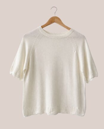 Pull sans manches Poma, idéal pour femme senior