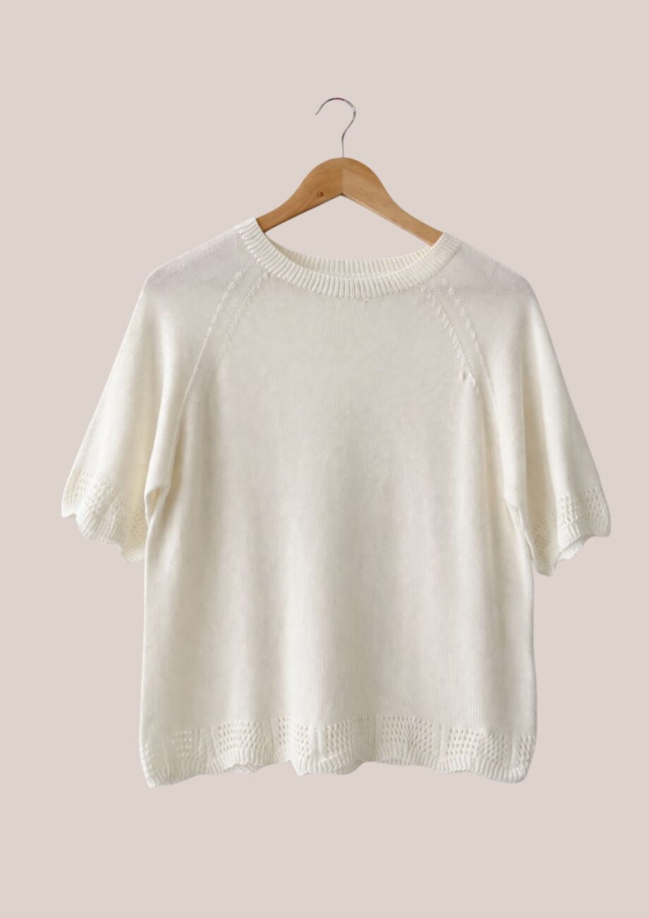 Pull sans manches Poma, idéal pour femme senior