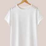 tee-shirt femme senior manches courtes idéal pour printemps été