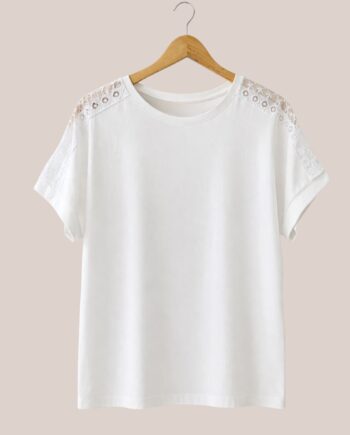 tee-shirt femme senior manches courtes idéal pour printemps été