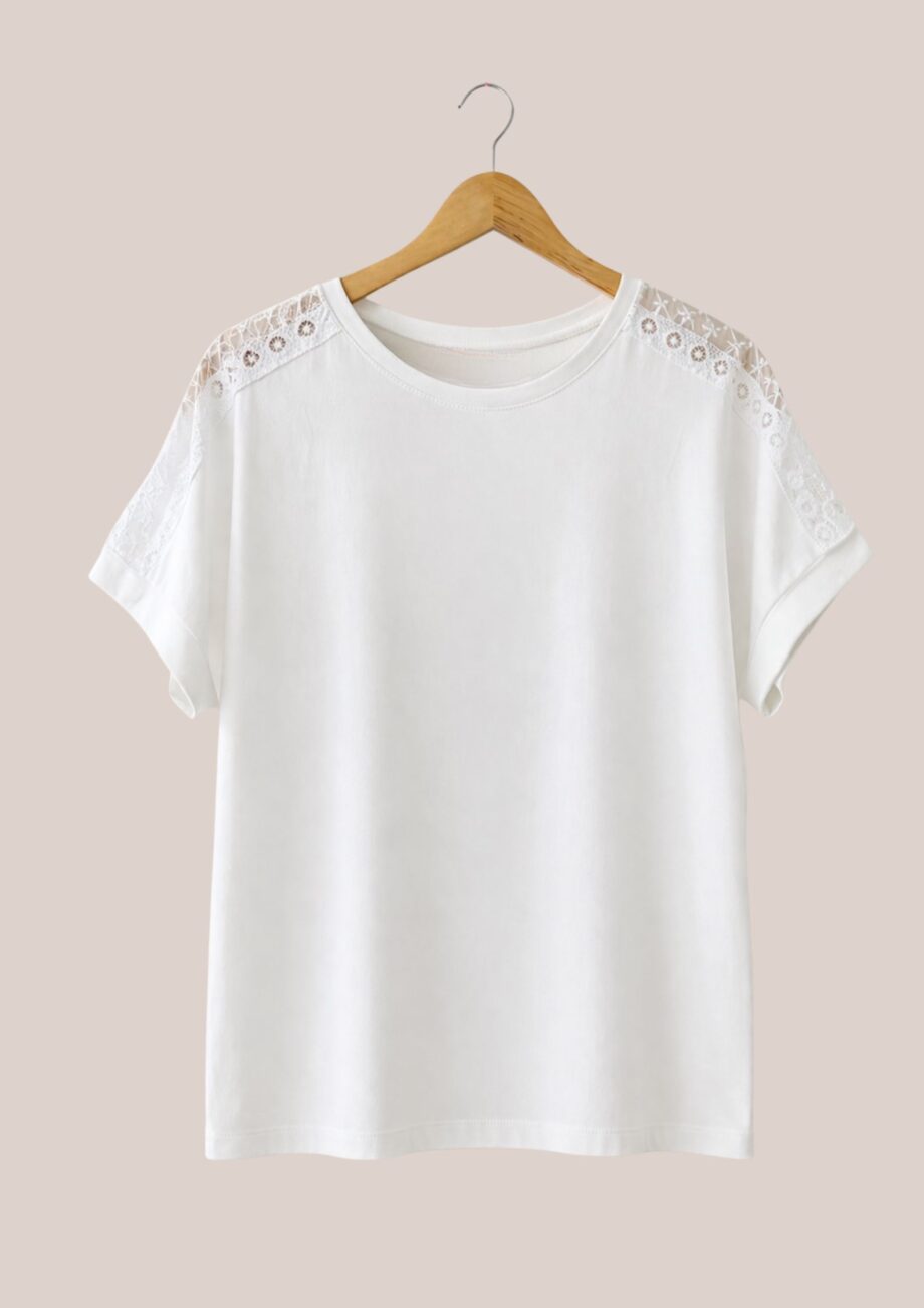 tee-shirt femme senior manches courtes idéal pour printemps été