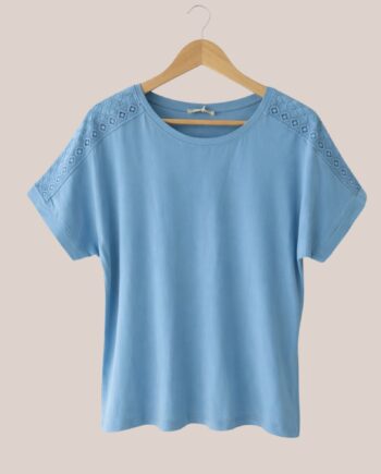Tee-shirt Tom bleu jean