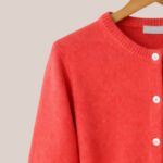 Zoom sur le gilet Gianni corail