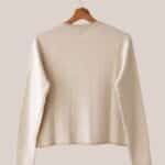 gilet Ginger femme coton beige - forESTIME