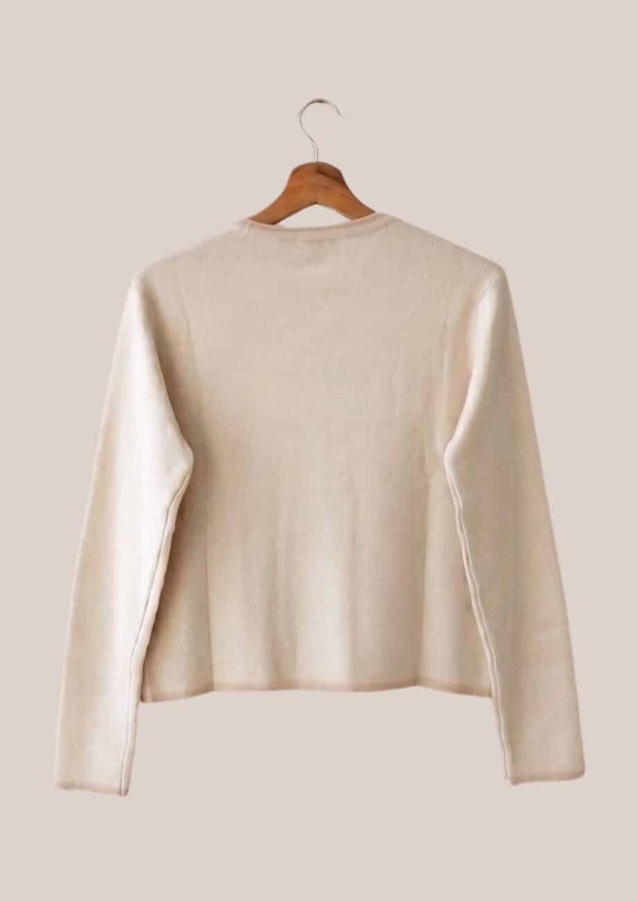 gilet Ginger femme coton beige - forESTIME