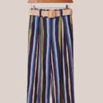 Pantalon rayé Prince bleu - forESTIME