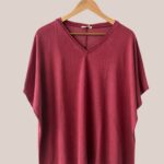 Tee shirt coton oversize senior paquita