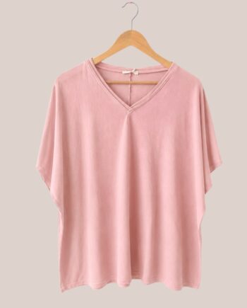 Tee shirt coton oversize senior paquita