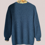gilet gaelle bleu indigo femme